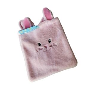 Pink Bunny Plush Easter Bag